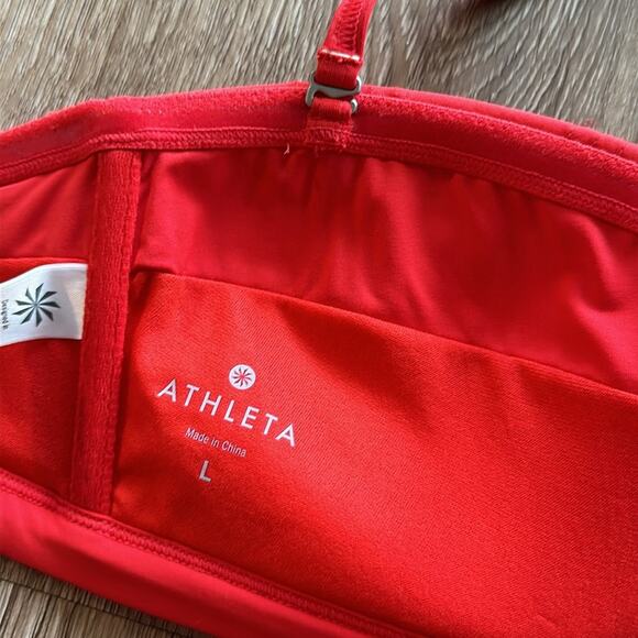 Athleta Smocked Bandeau Bikini Top - Picture 3 of 3